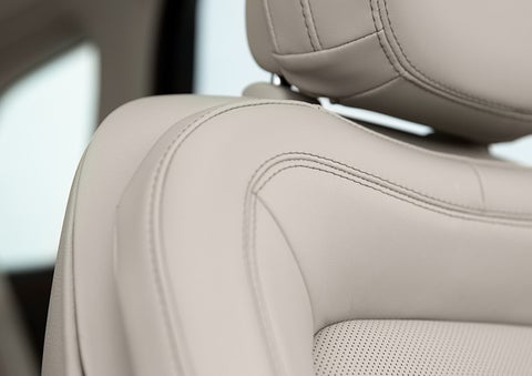 Fine craftsmanship is shown through a detailed image of front-seat stitching. | Gary Yeomans Lincoln Ocala in Ocala FL