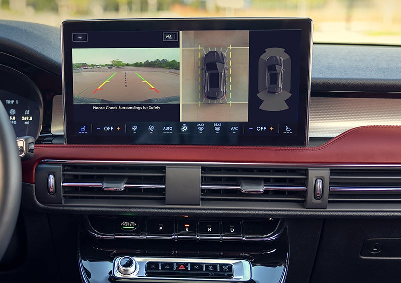 The large center touchscreen of a 2024 Lincoln Corsair® SUV is shown. | Gary Yeomans Lincoln Ocala in Ocala FL